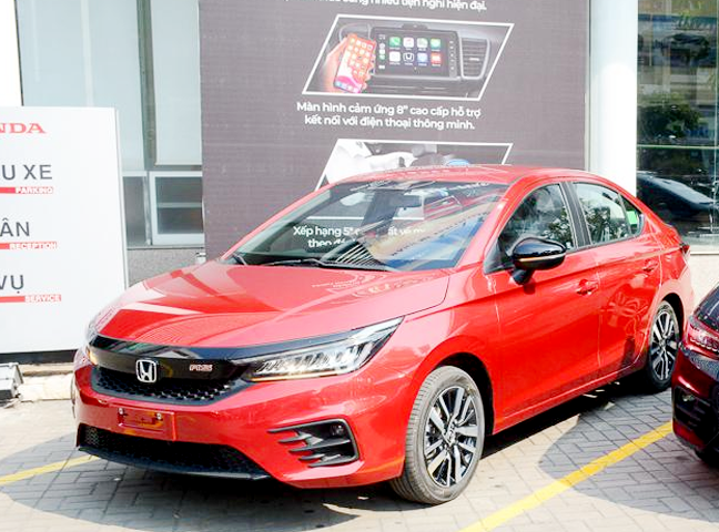 Honda Citi ngày càng hút khách.
